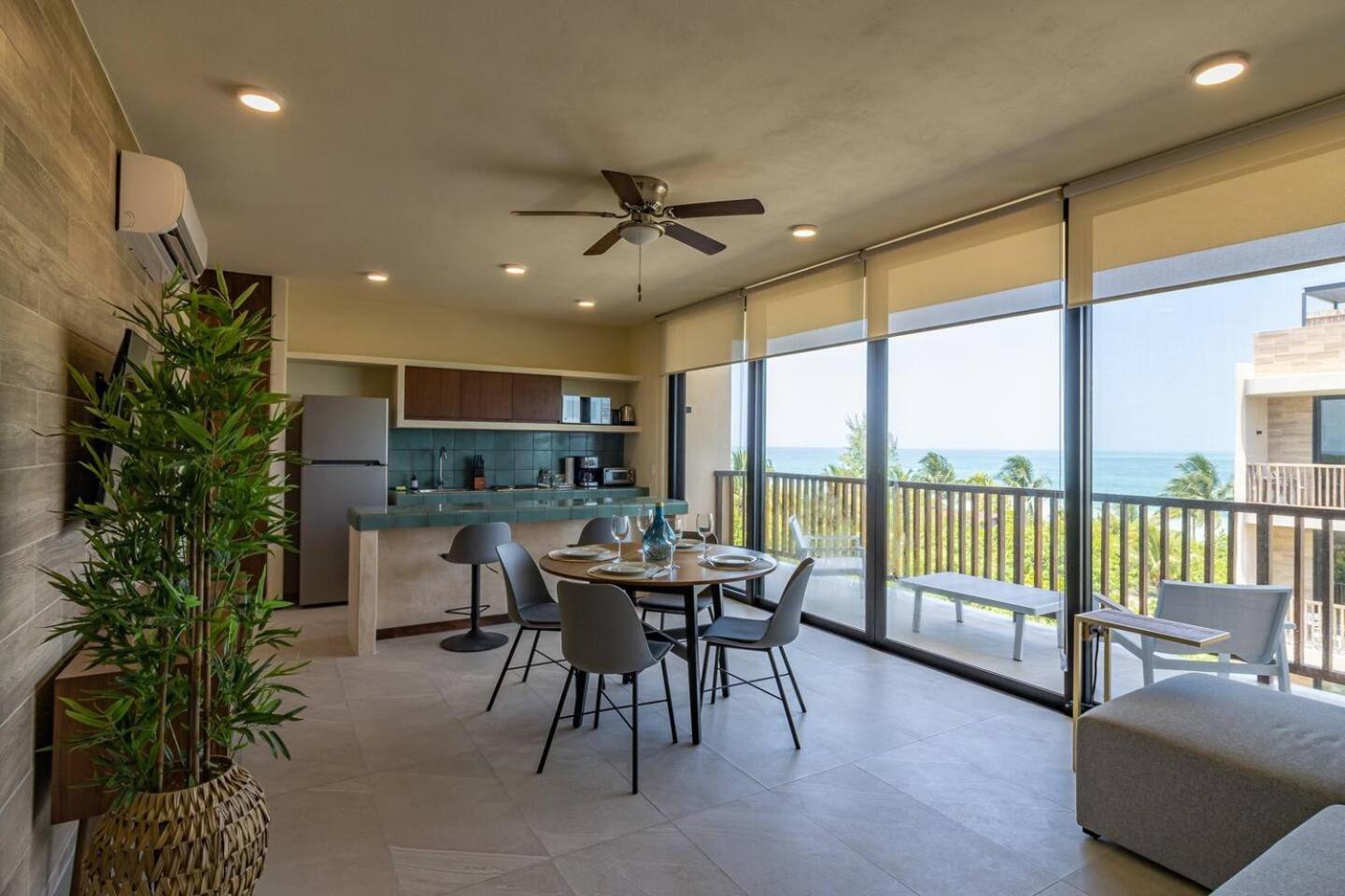 Penthouse Con Alberca Privada Y Hermosas Vistas Al Mar - A301 Isla Holbox ภายนอก รูปภาพ