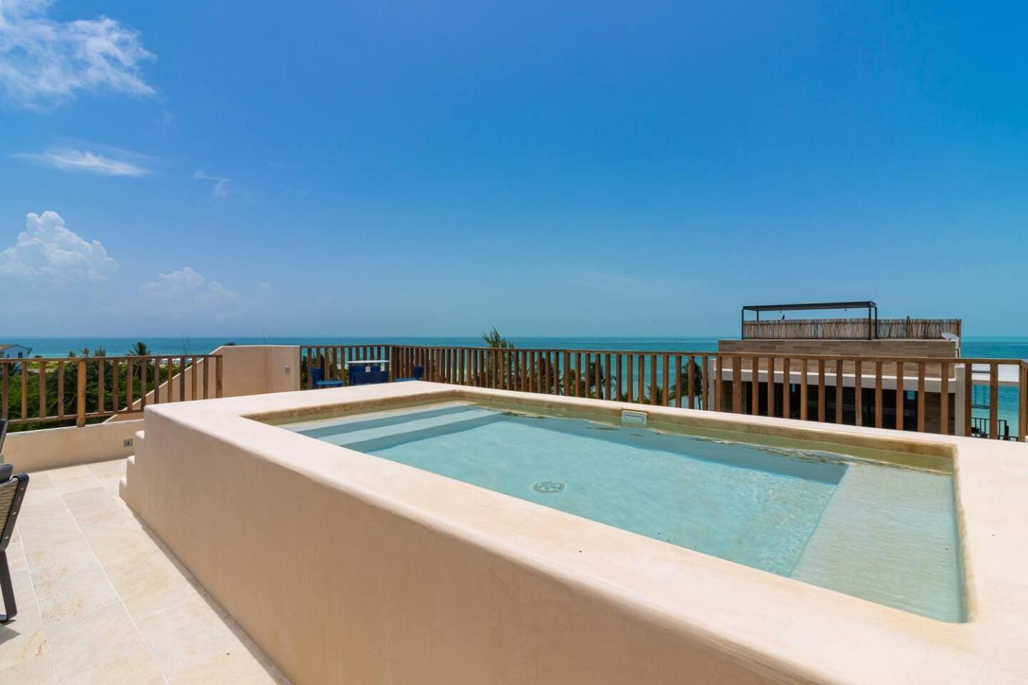 Penthouse Con Alberca Privada Y Hermosas Vistas Al Mar - A301 Isla Holbox ภายนอก รูปภาพ