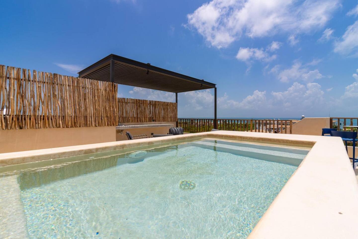 Penthouse Con Alberca Privada Y Hermosas Vistas Al Mar - A301 Isla Holbox ภายนอก รูปภาพ
