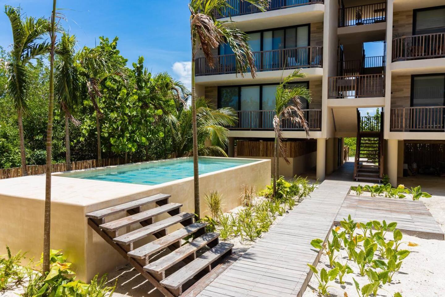Penthouse Con Alberca Privada Y Hermosas Vistas Al Mar - A301 Isla Holbox ภายนอก รูปภาพ