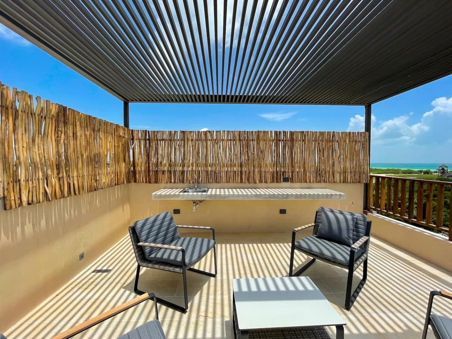 Penthouse Con Alberca Privada Y Hermosas Vistas Al Mar - A301 Isla Holbox ภายนอก รูปภาพ