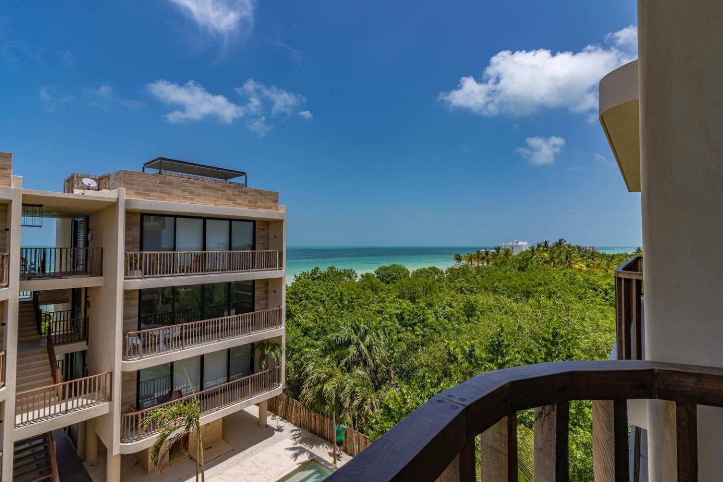 Penthouse Con Alberca Privada Y Hermosas Vistas Al Mar - A301 Isla Holbox ภายนอก รูปภาพ